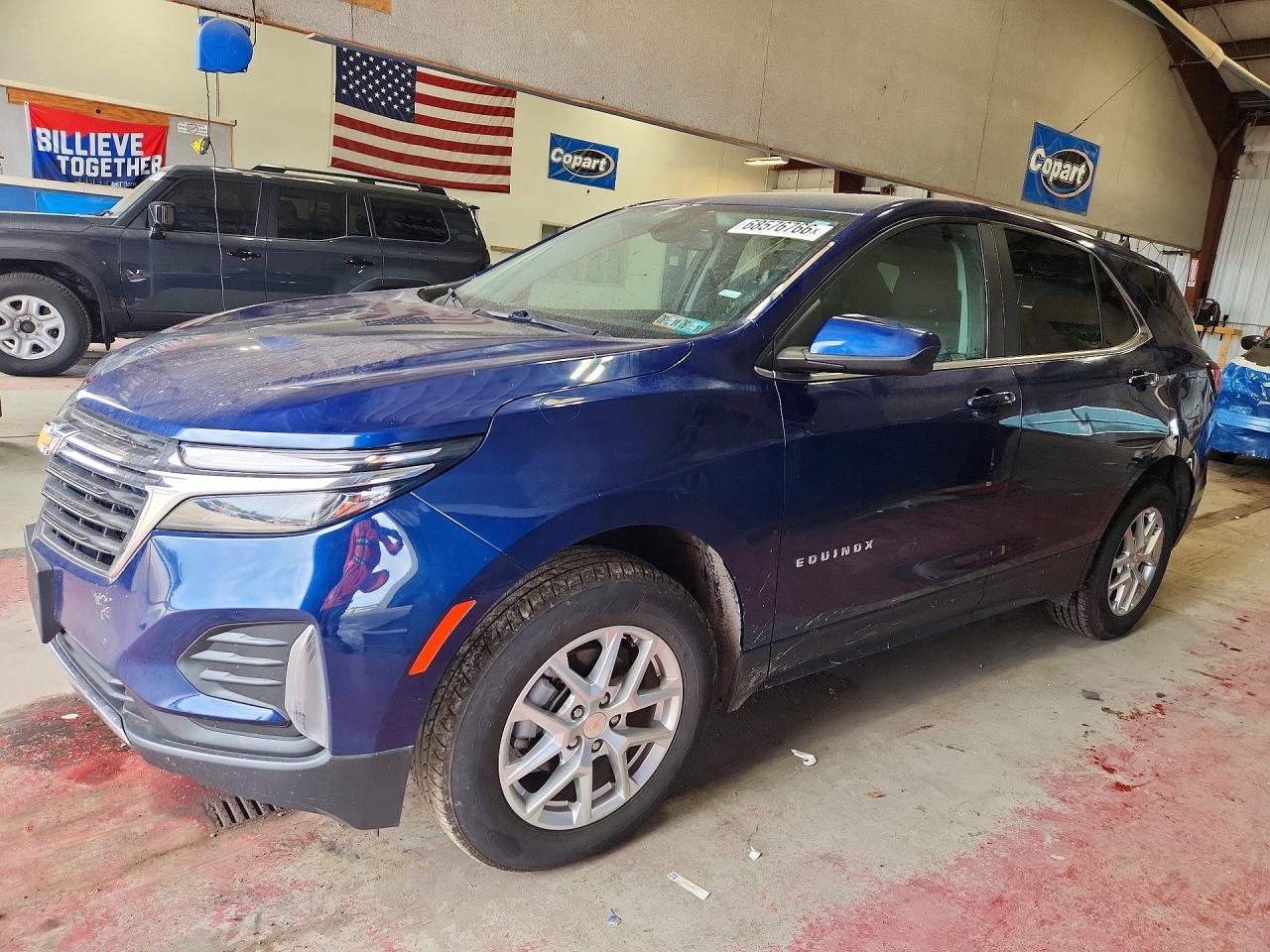 2022 CHEVROLET EQUINOX LT | 3GNAXUEV4NL205964 | UPCARS