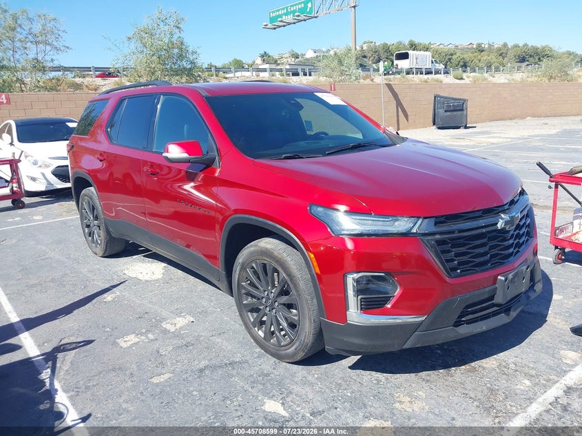 2022 CHEVROLET TRAVERSE FWD RS | 1GNERJKW0NJ169611 | UPCARS