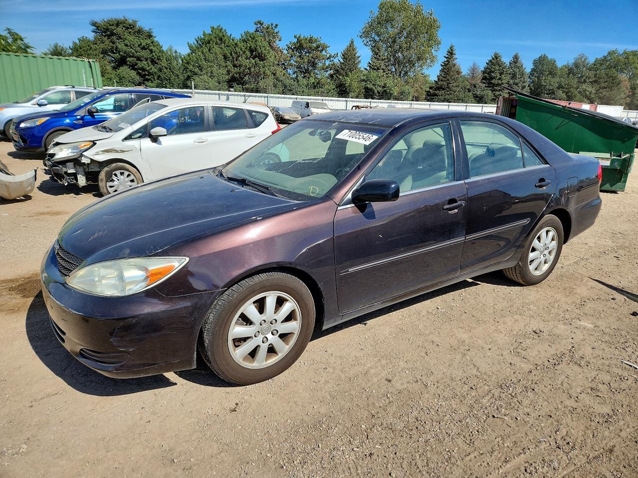 2002 TOYOTA CAMRY XLE V6 | 4T1BF30K72U513361 | UPCARS