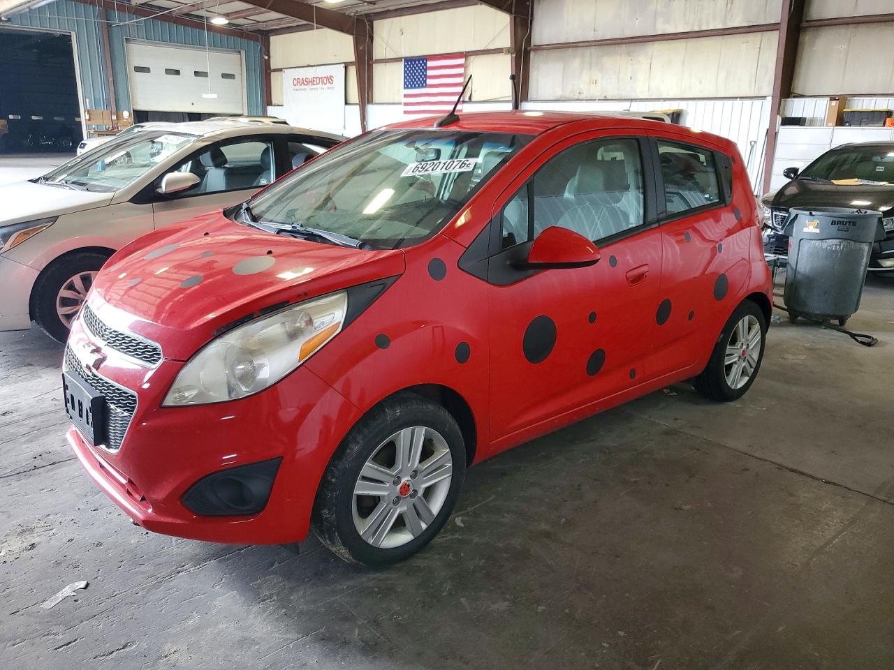 2014 CHEVROLET SPARK LS | KL8CB6S99EC437502 | UPCARS