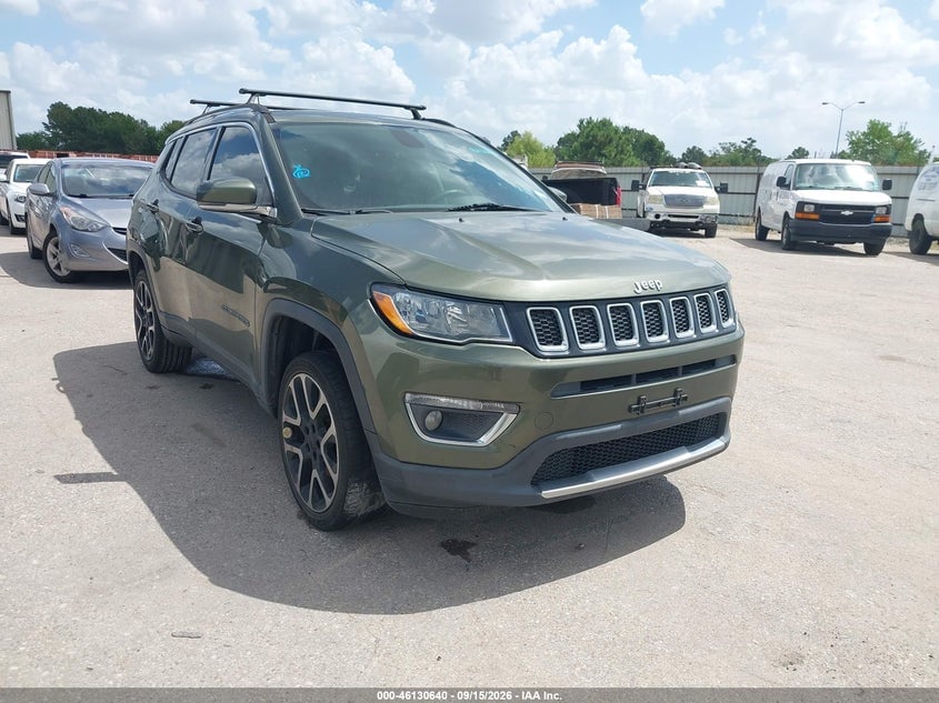 2017 JEEP NEW COMPASS LIMITED 4X4 | 3C4NJDCB4HT636202 | UPCARS