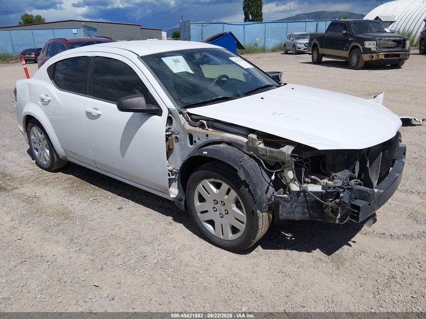 2013 DODGE AVENGER SE | 1C3CDZAB8DN530929 | UPCARS