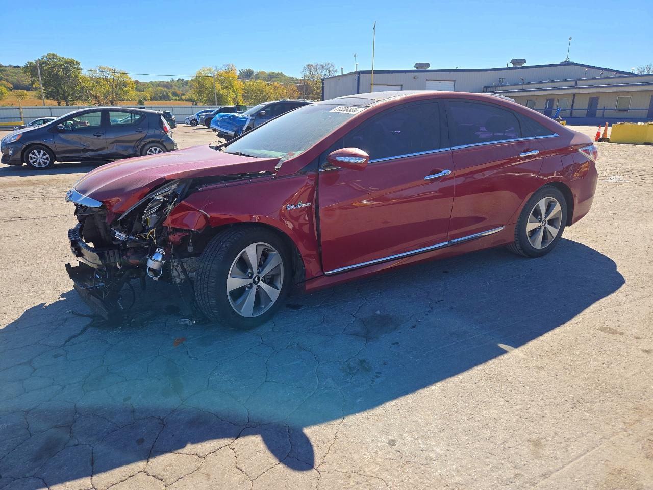 2012 HYUNDAI SONATA HYBRID | KMHEC4A49CA046345 | UPCARS