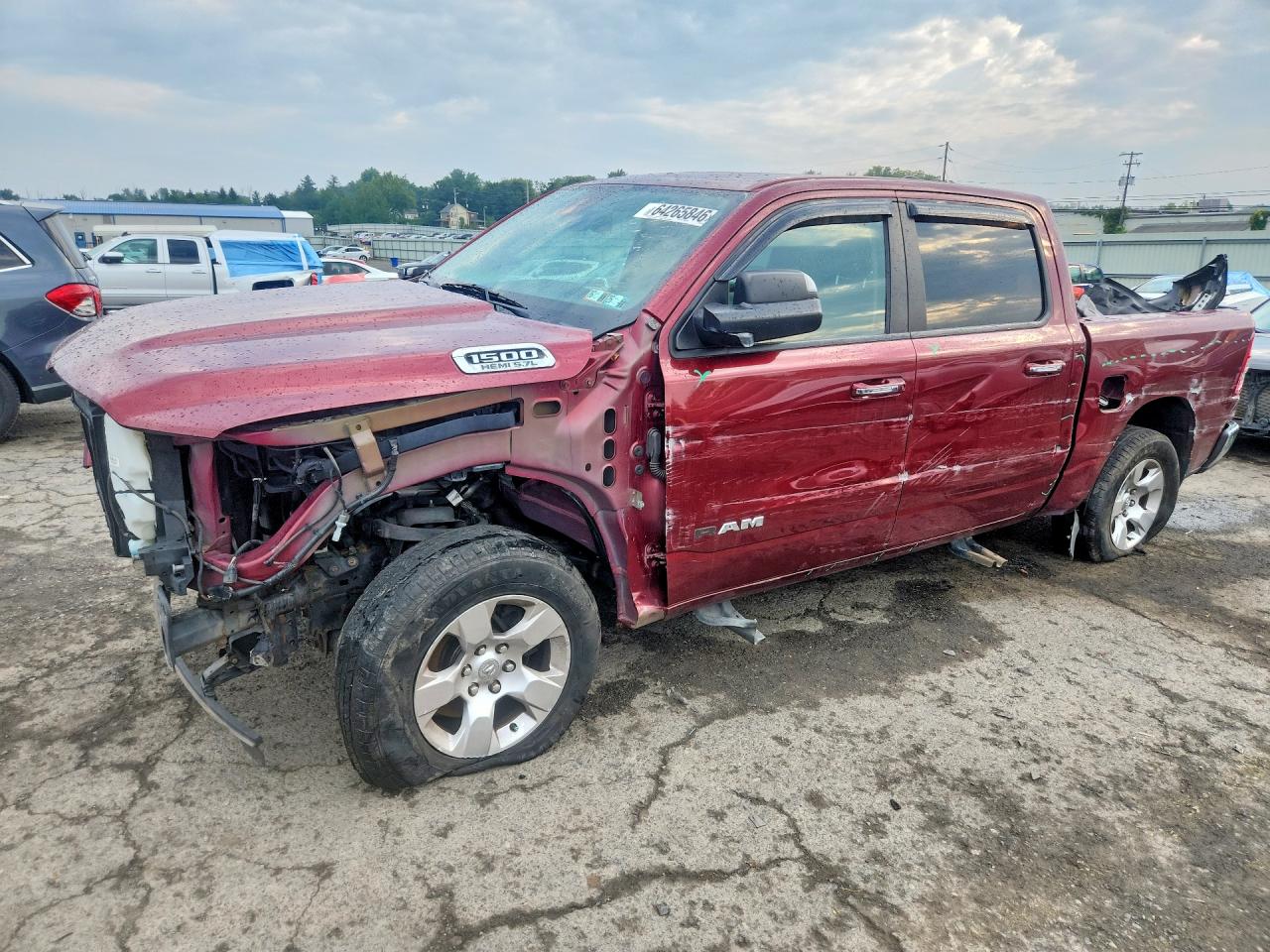 2019 RAM 1500 BIG HORN/LONE STAR | 1C6SRFFT6KN624045 | UPCARS