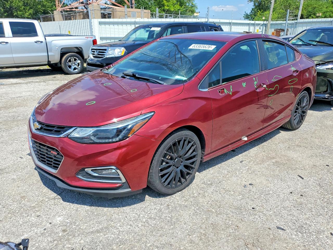 2016 CHEVROLET CRUZE LT | 1G1BE5SMXG7309296 | UPCARS