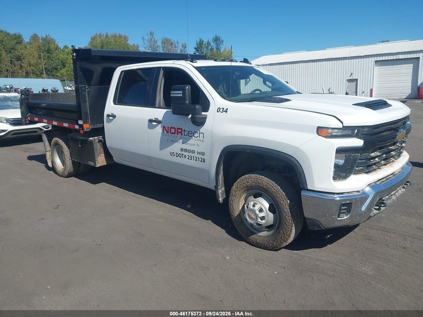 2024 CHEVROLET SILVERADO 3500HD CHASSIS WORK TRUCK | 1GB4YSEYXRF397347 | UPCARS