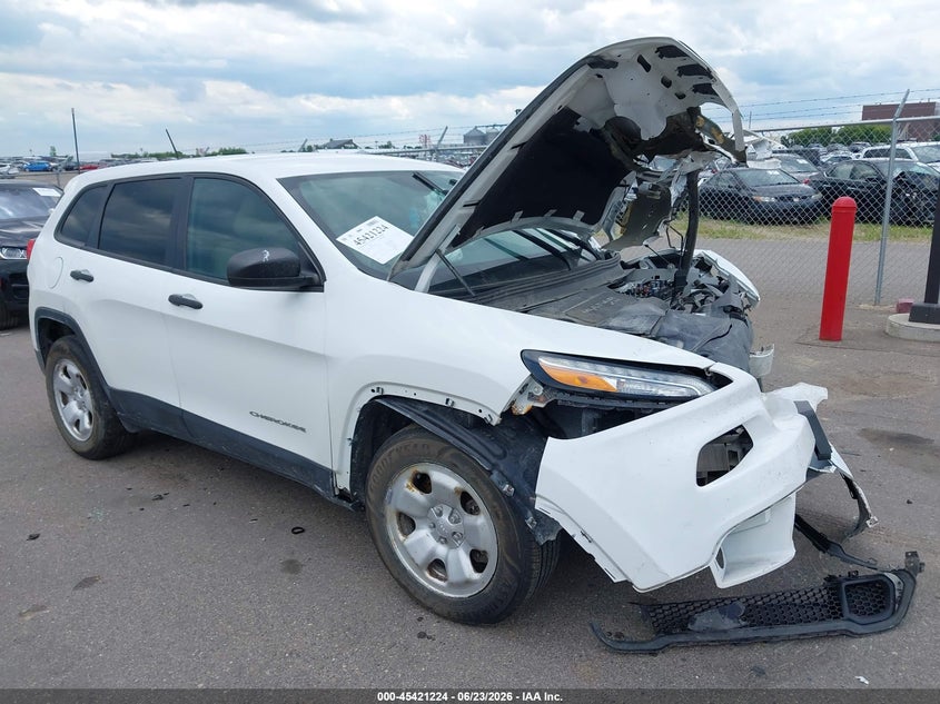 2016 JEEP CHEROKEE SPORT | 1C4PJMABXGW294162 | UPCARS