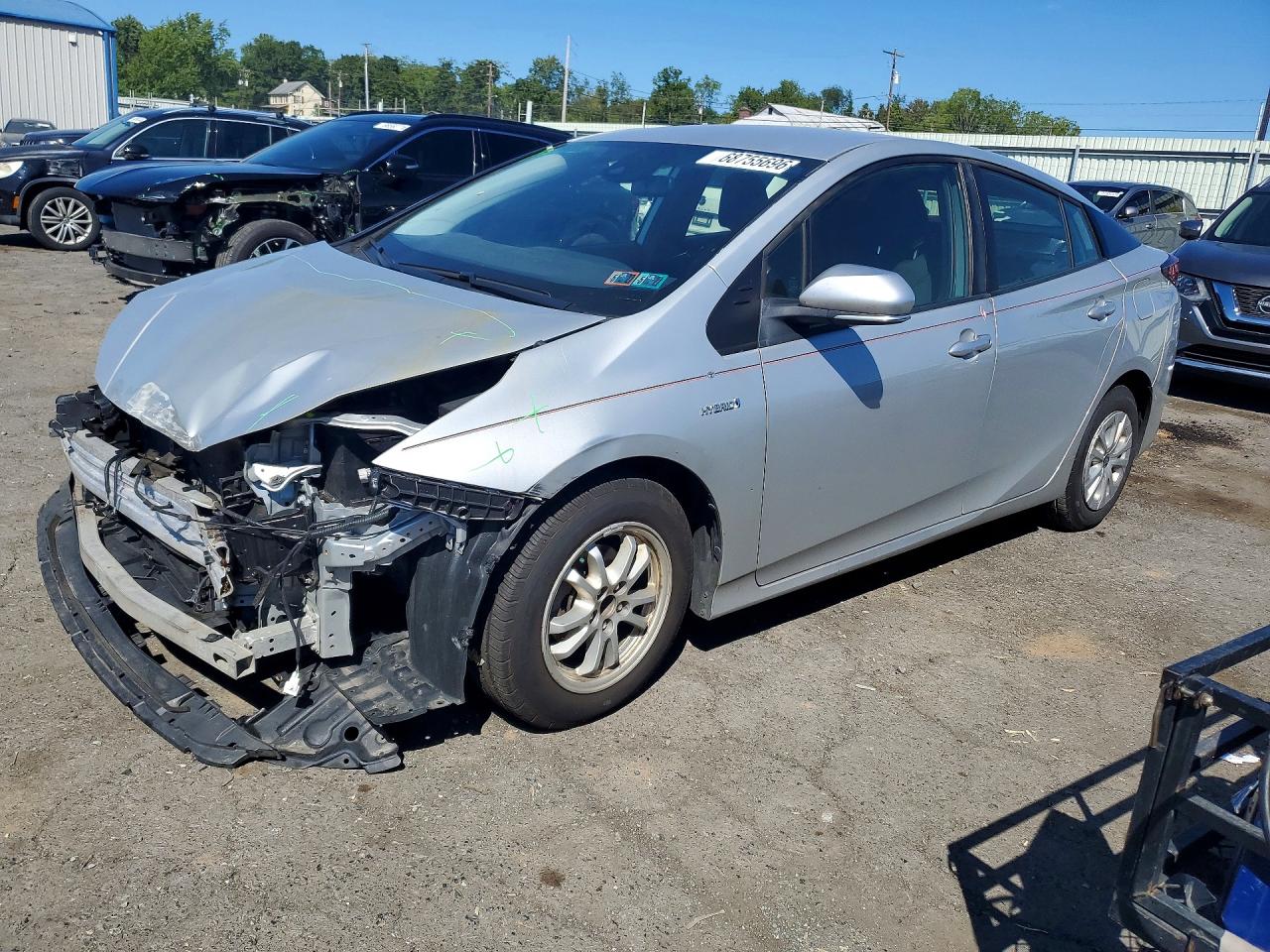 2021 TOYOTA PRIUS LE | JTDKAMFU3M3145285 | UPCARS
