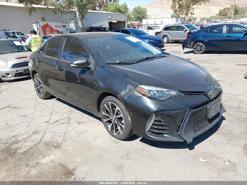 2017 TOYOTA COROLLA SE | 2T1BURHE0HC752901 | UPCARS