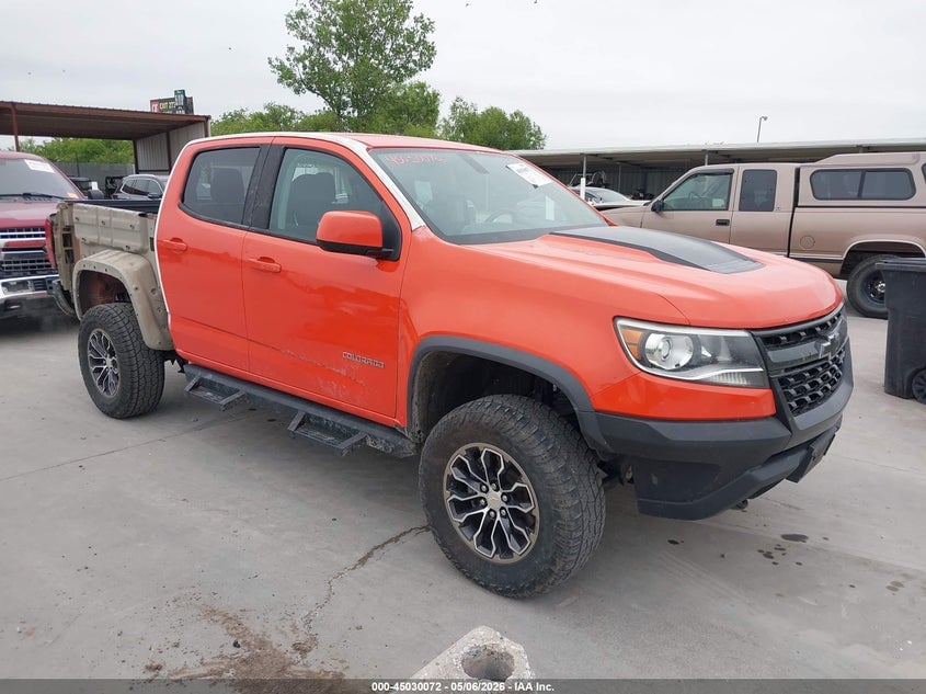 2020 CHEVROLET COLORADO 4WD  SHORT BOX ZR2 | 1GCGTEEN5L1173471 | UPCARS