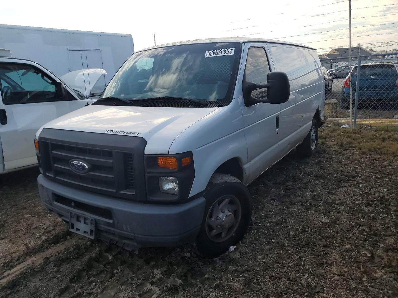 2008 FORD ECONOLINE DELIVERY VAN | 1FTNE24W98DA09642 | UPCARS