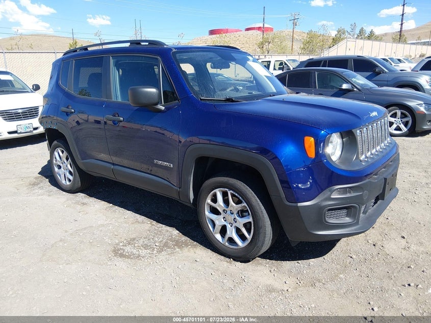 2018 JEEP RENEGADE SPORT 4X4 | ZACCJBABXJPJ51913 | UPCARS