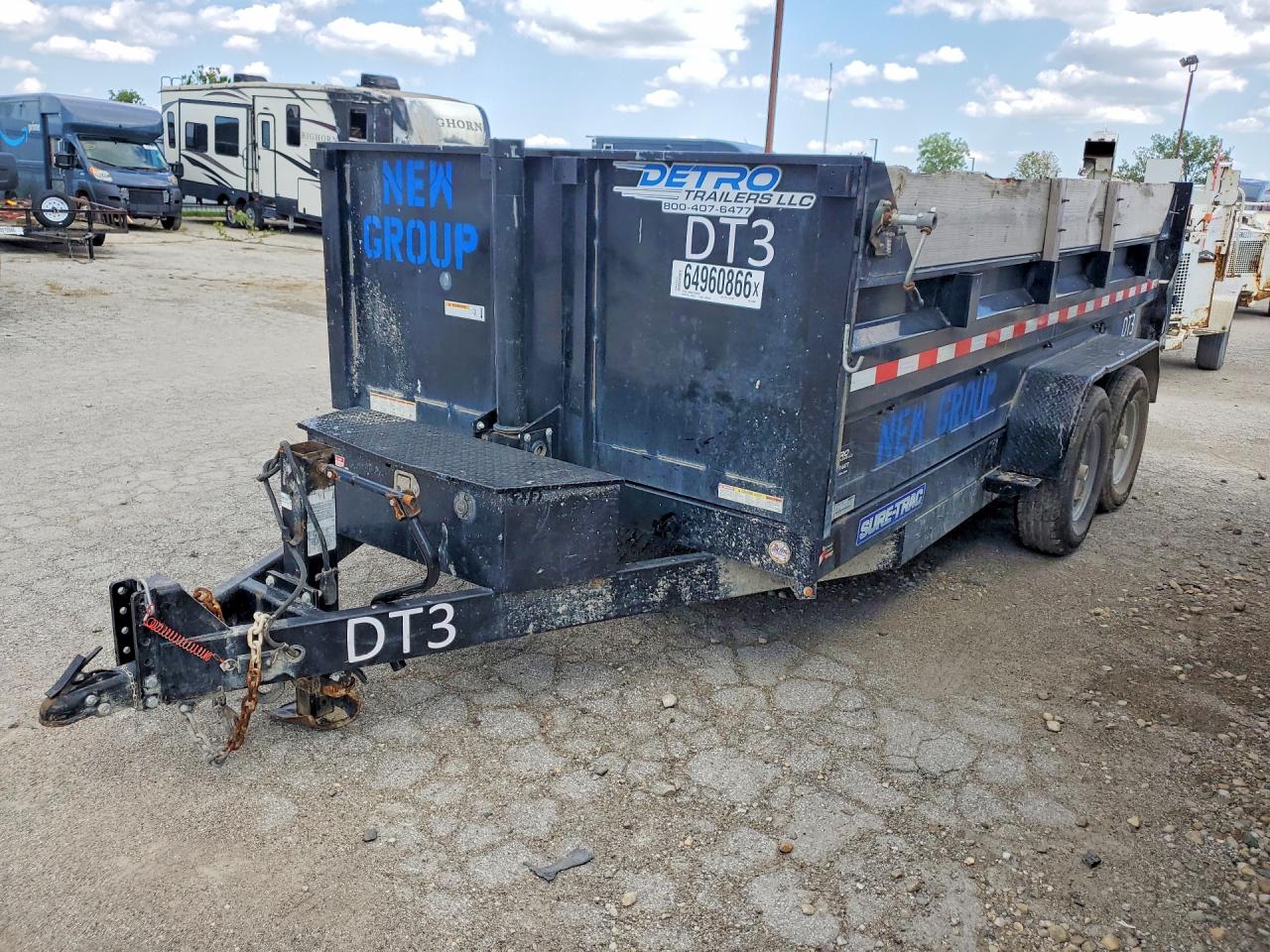 2023 SURE-TRAC UNKNOWN ST8214TLDD-B-140 DUMP TRAILER | 5JW1D1424P4399860 | UPCARS