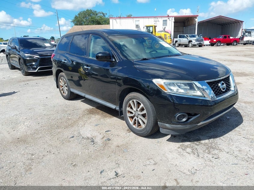 2013 NISSAN PATHFINDER S | 5N1AR2MN7DC624339 | UPCARS