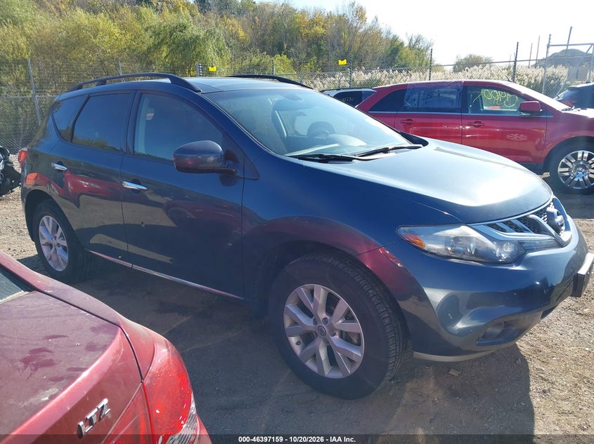 2012 NISSAN MURANO SL | JN8AZ1MW0CW232831 | UPCARS