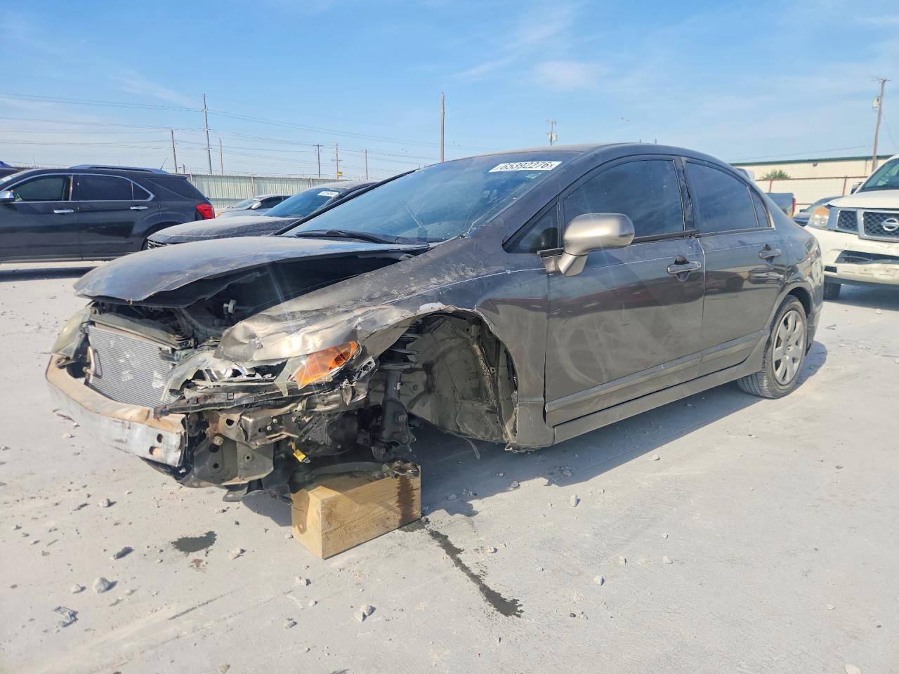 2008 HONDA CIVIC LX | 2HGFA16578H316407 | UPCARS