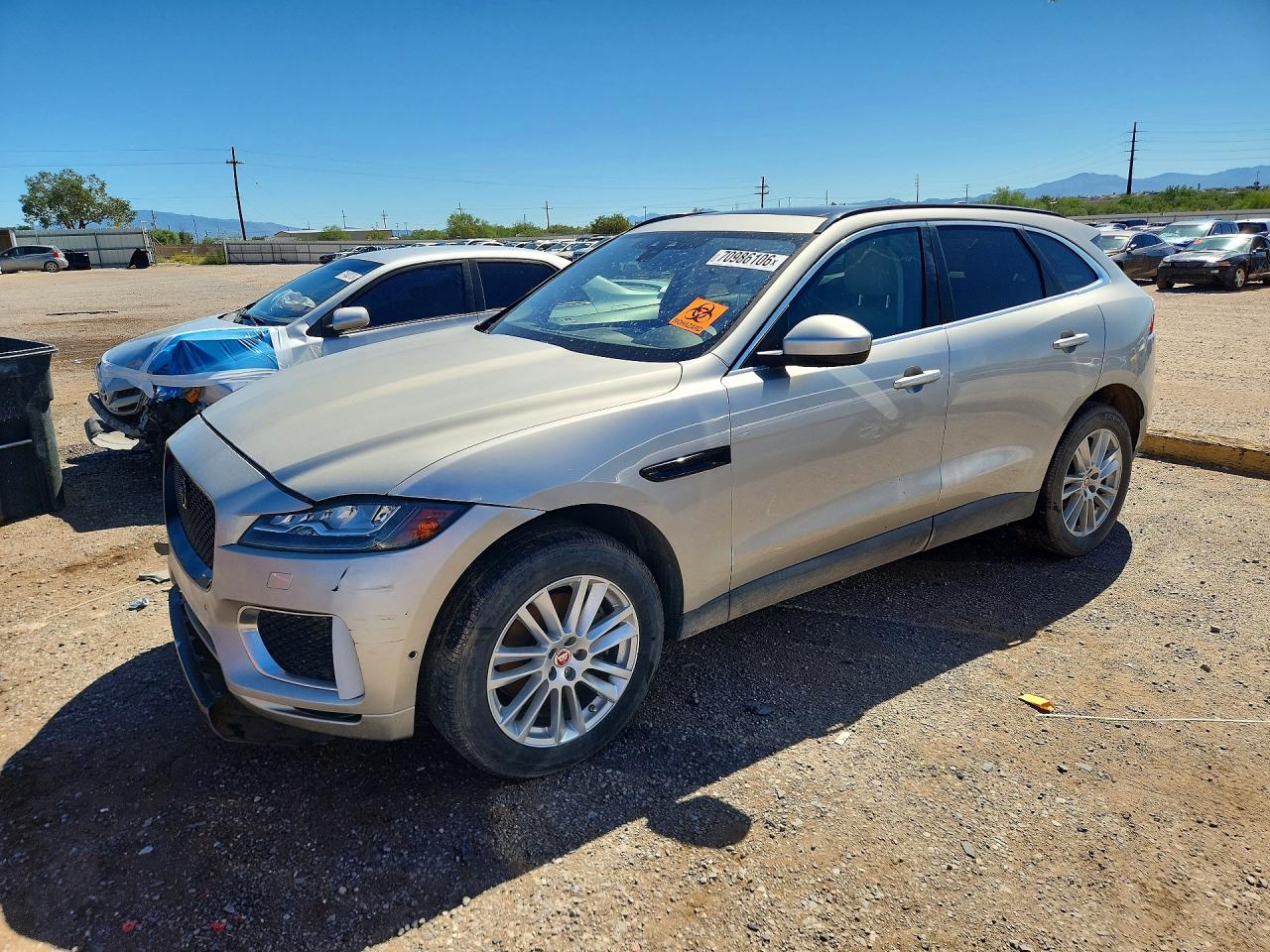 2017 JAGUAR F-PACE PRESTIGE | SADCK2BV0HA886441 | UPCARS
