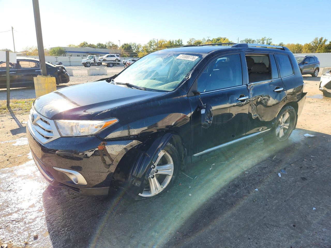 2013 TOYOTA HIGHLANDER LIMITED | 5TDDK3EH1DS239409 | UPCARS