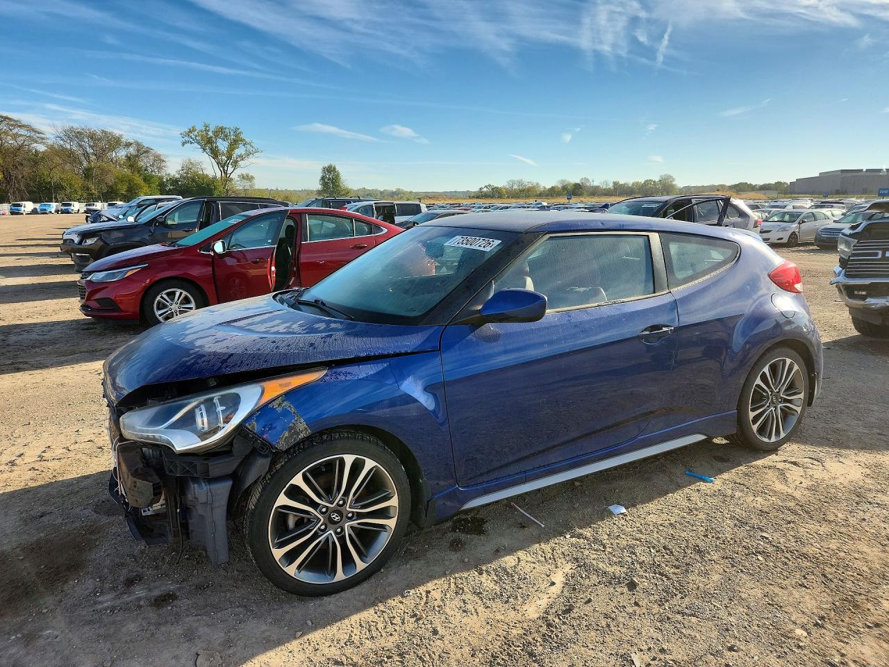 2016 HYUNDAI VELOSTER TURBO R-SPEC | KMHTC6AE0GU279661 | UPCARS