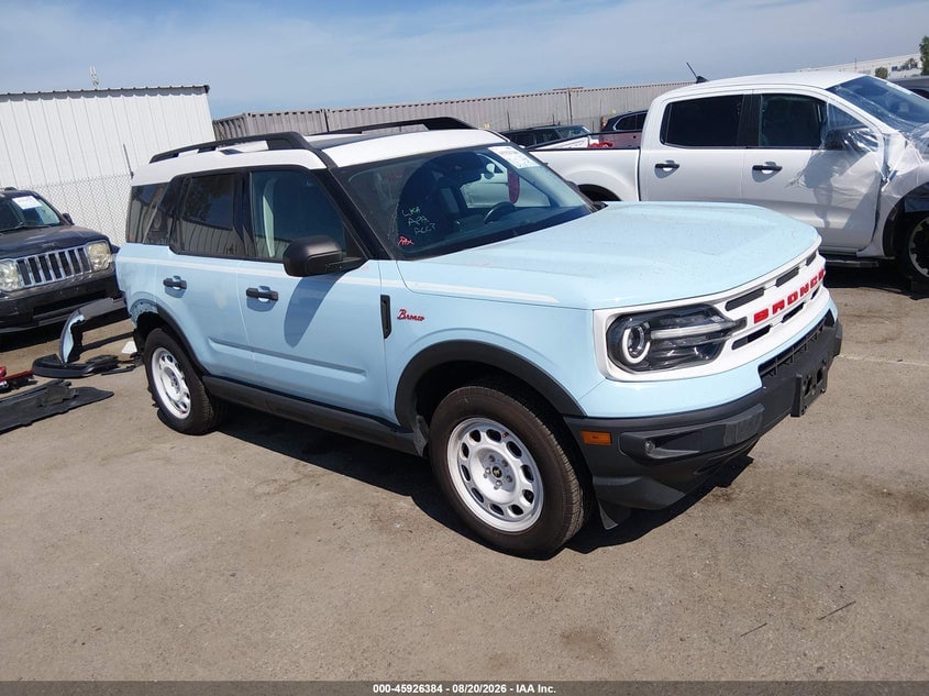 2023 FORD BRONCO SPORT HERITAGE | 3FMCR9G67PRD02523 | UPCARS
