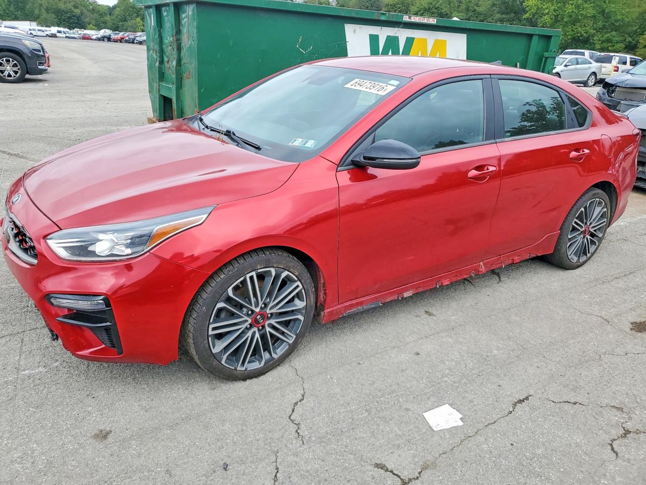 2021 KIA FORTE GT | 3KPF44AC2ME417423 | UPCARS