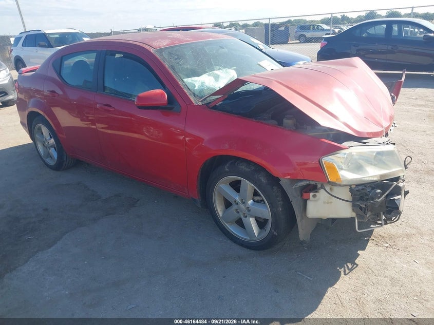 2013 DODGE AVENGER SXT | 1C3CDZCGXDN548437 | UPCARS