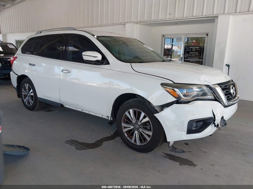 2017 NISSAN PATHFINDER S | 5N1DR2MN7HC914082 | UPCARS