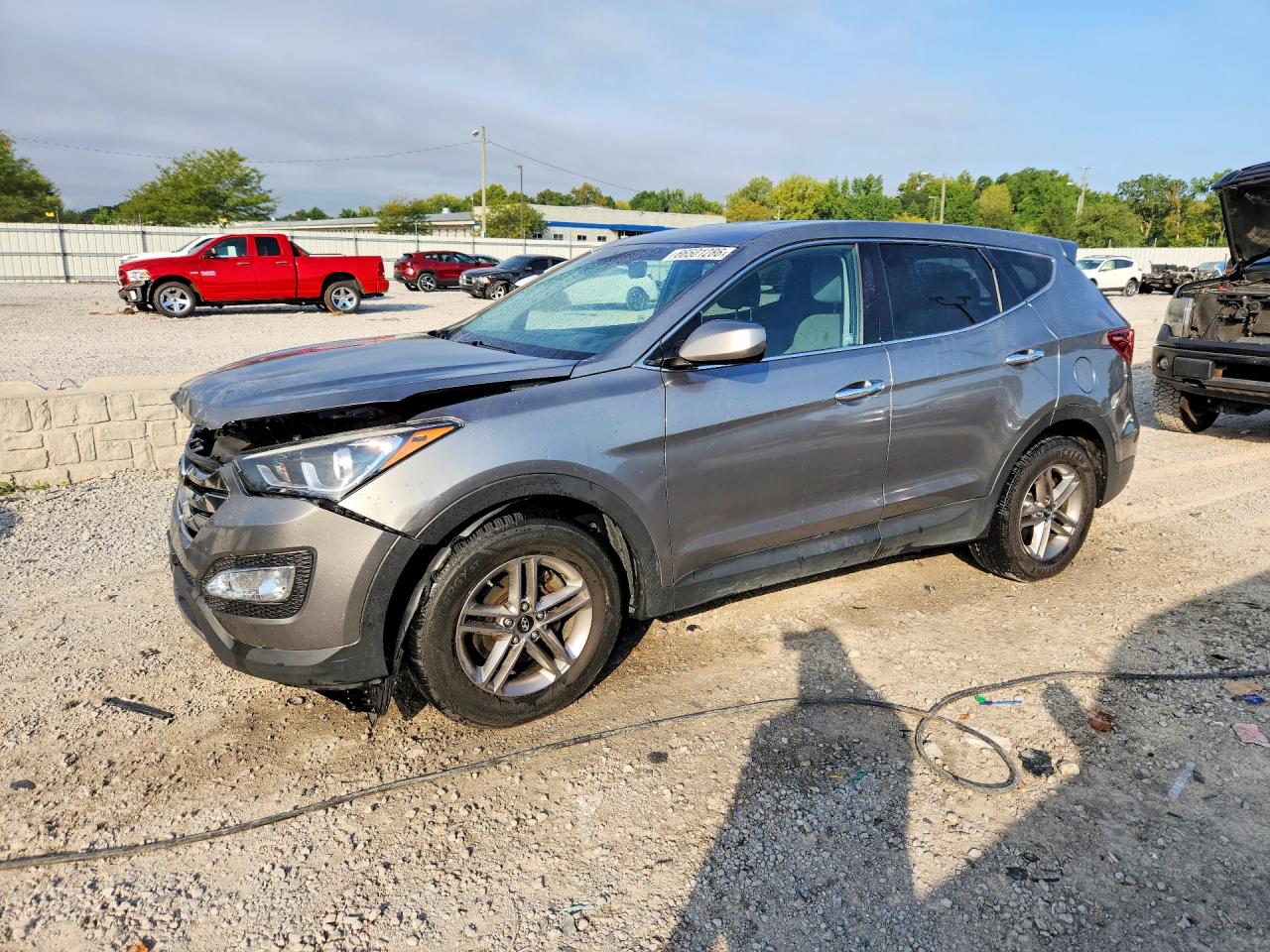 2017 HYUNDAI SANTA FE 2.4L | 5XYZTDLB2HG418858 | UPCARS