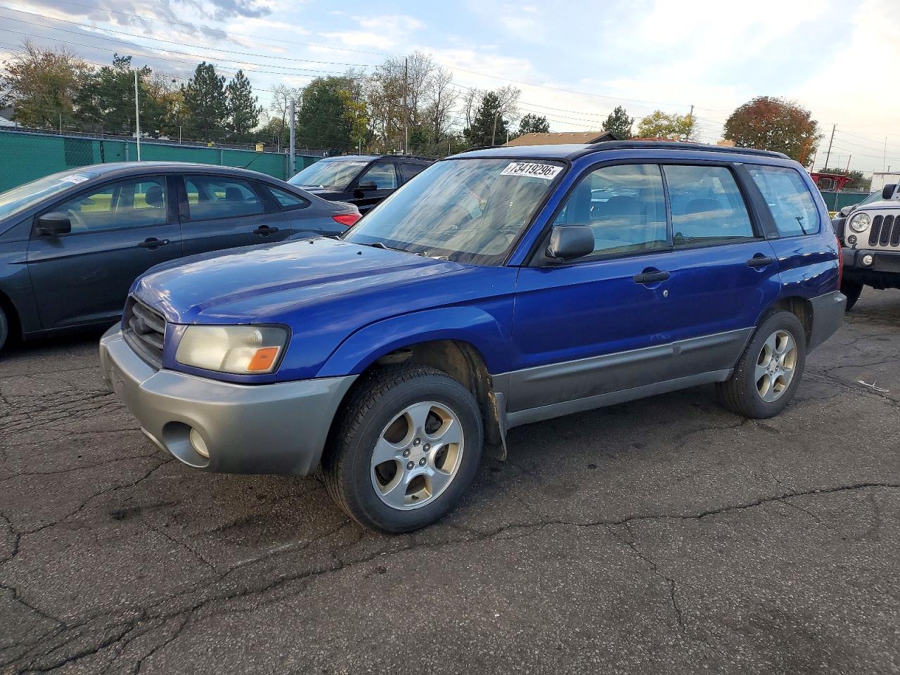 2003 SUBARU FORESTER 2.5XS | JF1SG65673H702011 | UPCARS