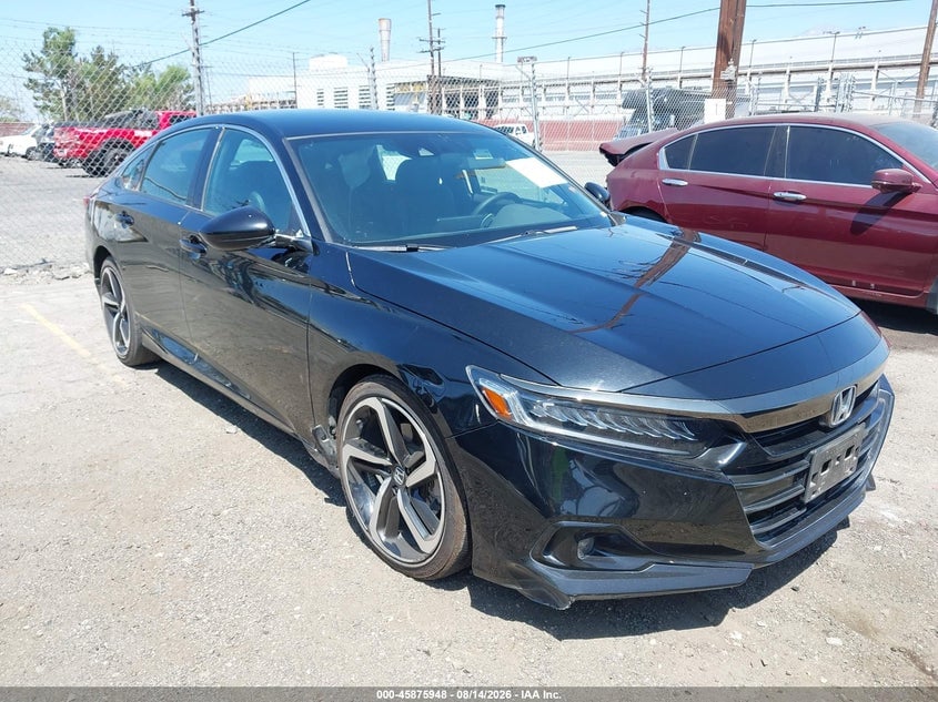 2022 HONDA ACCORD SPORT | 1HGCV1F37NA107071 | UPCARS
