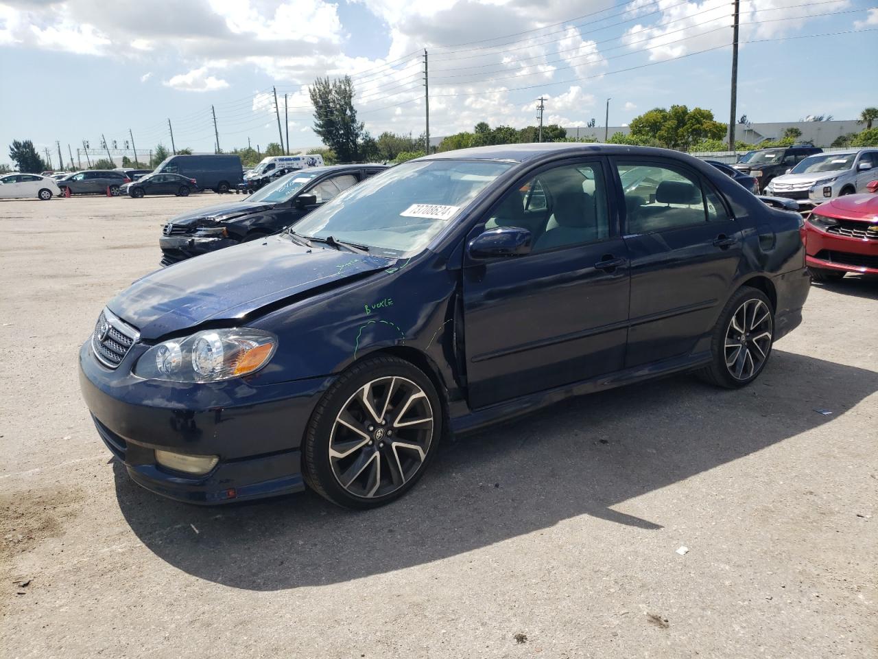 2007 TOYOTA COROLLA CE | JTDBR32E670102423 | UPCARS