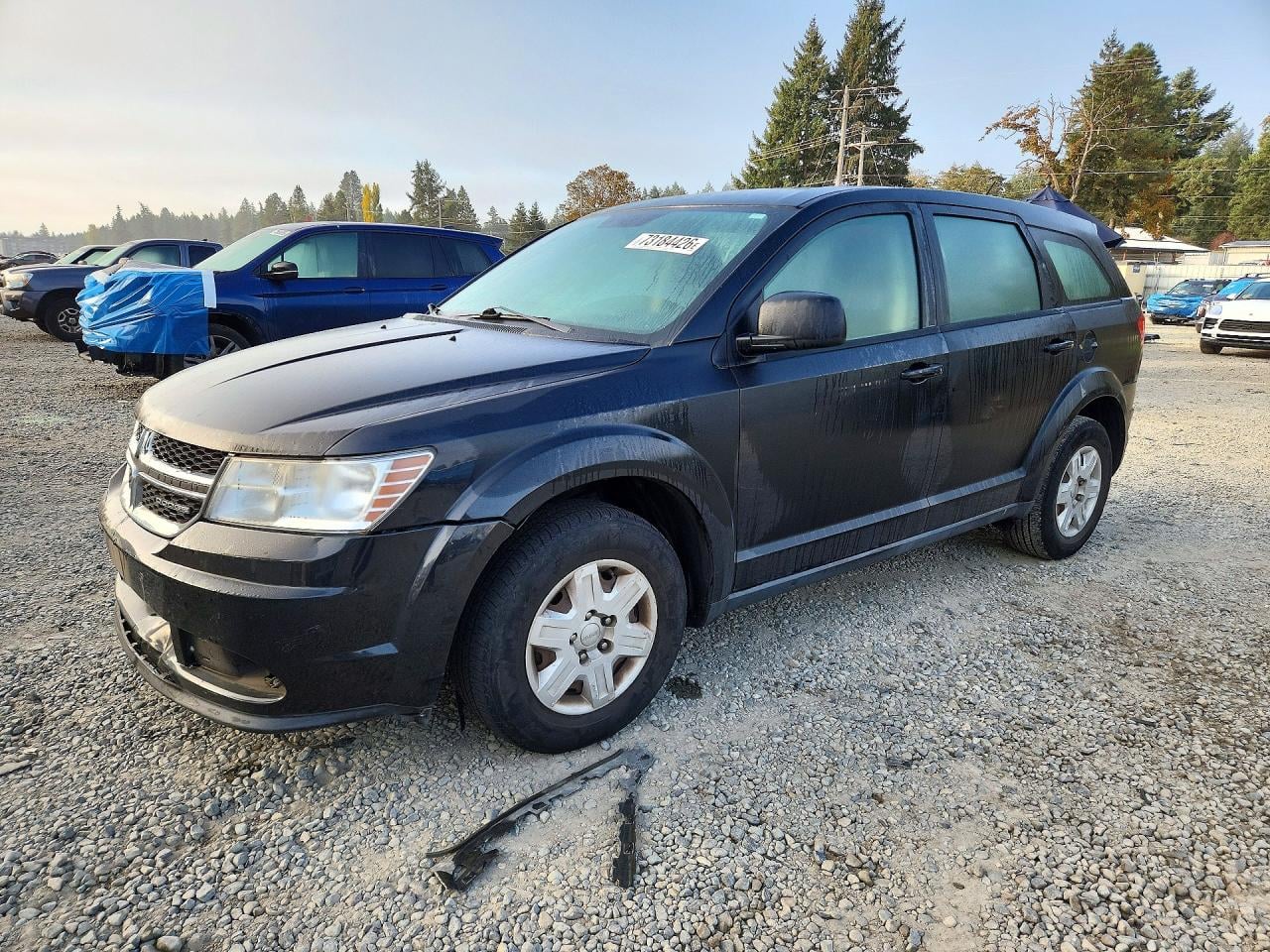 2012 DODGE JOURNEY SE | 3C4PDCAB5CT198716 | UPCARS