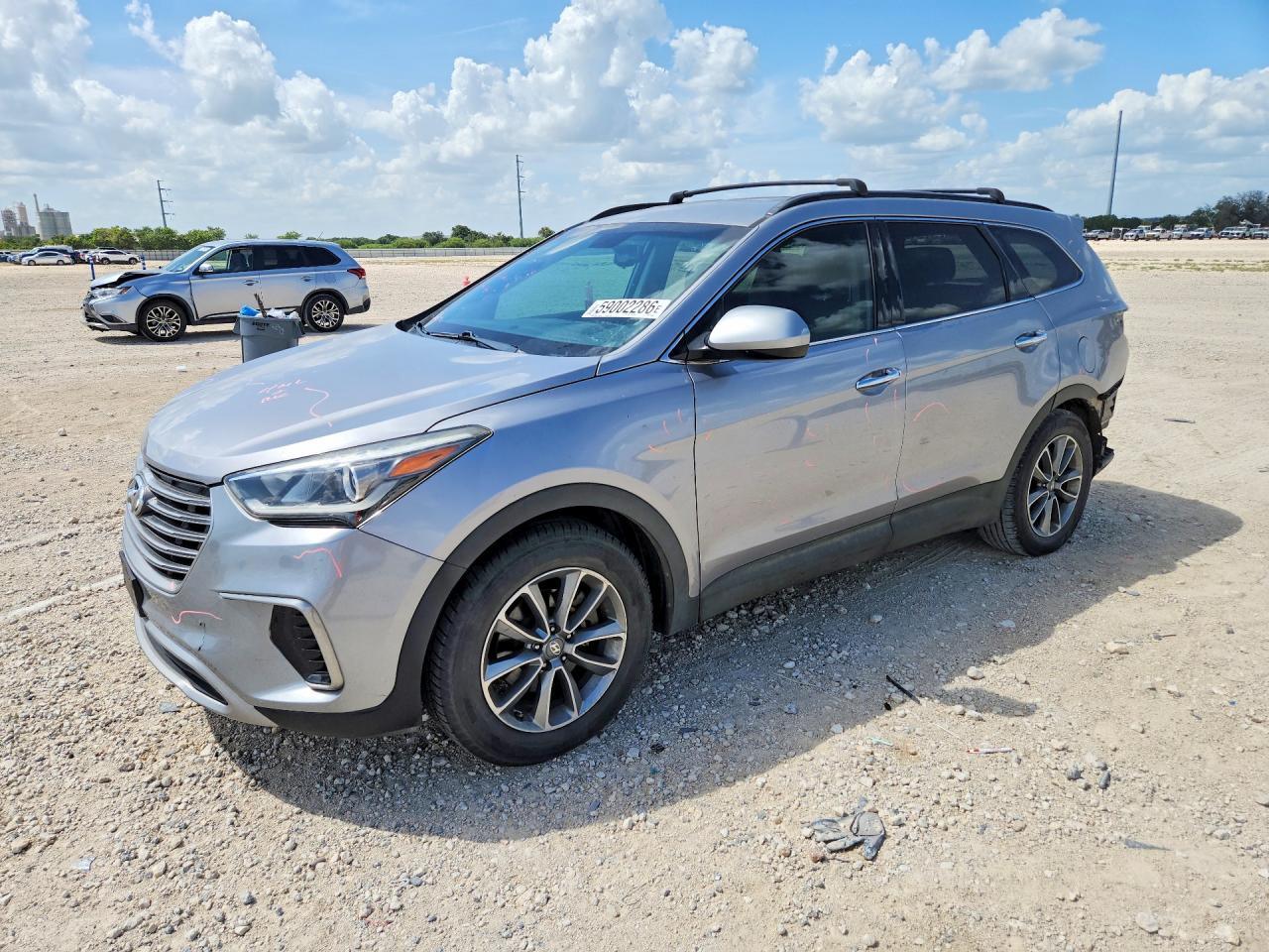 2018 HYUNDAI SANTA FE SE | KM8SM4HFXJU262692 | UPCARS