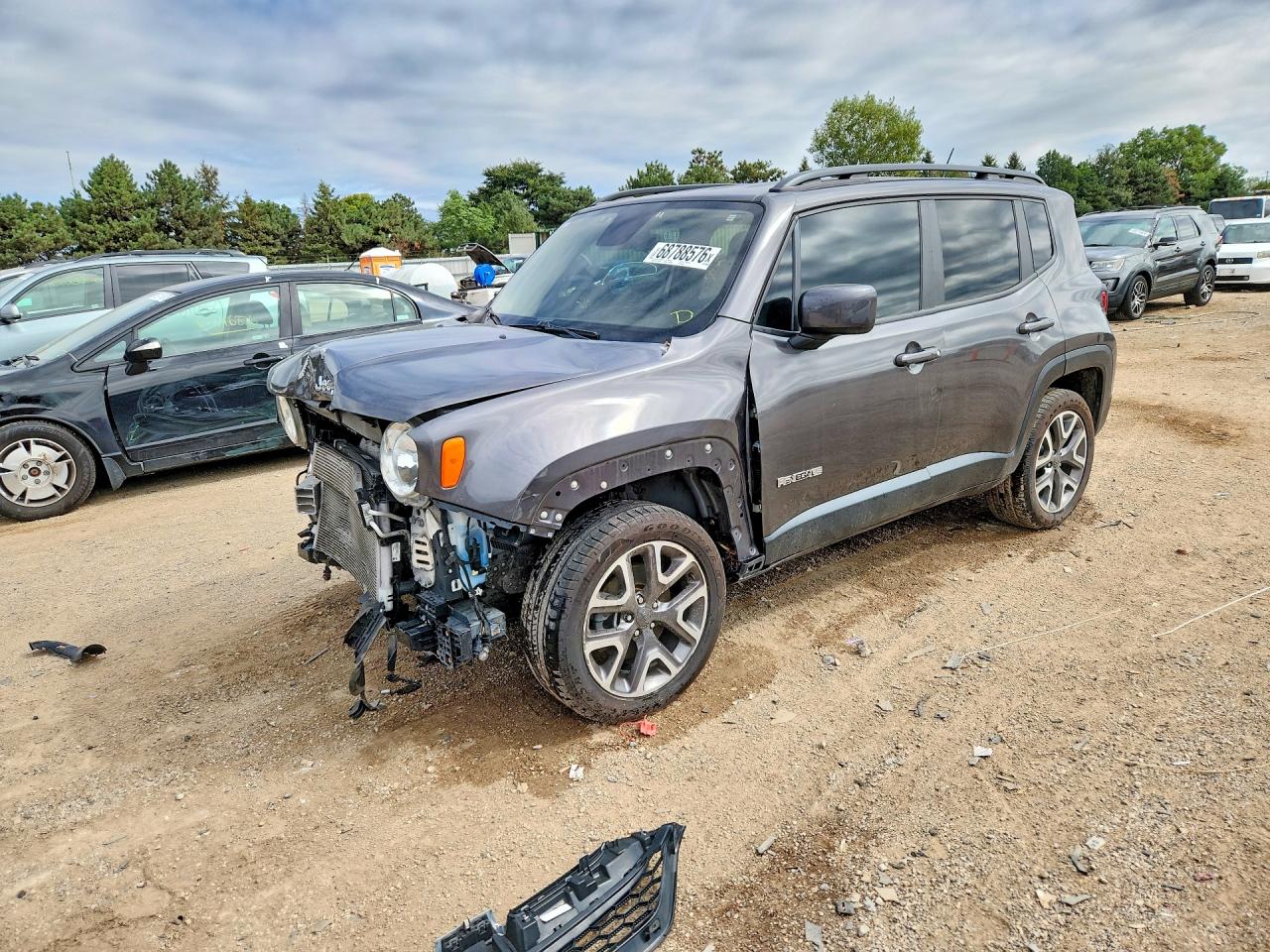 2017 JEEP RENEGADE LATITUDE | ZACCJBBB8HPG41648 | UPCARS
