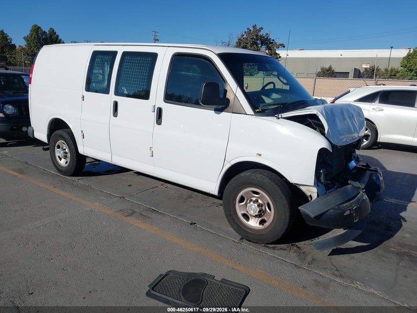 2018 CHEVROLET EXPRESS G2500 WORK VAN | 1GCWGAFP1J1338566 | UPCARS