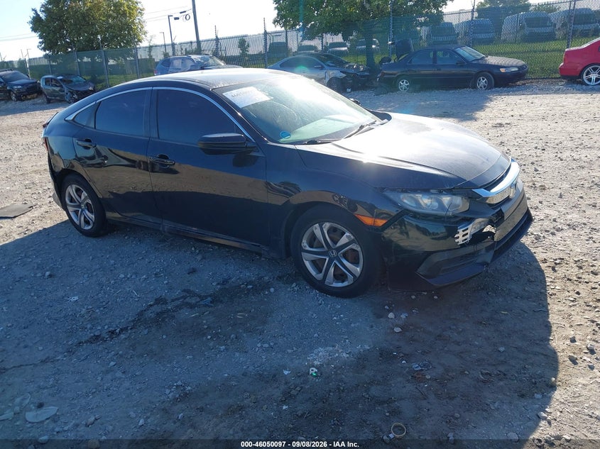 2017 HONDA CIVIC LX | 2HGFC2F55HH515231 | UPCARS