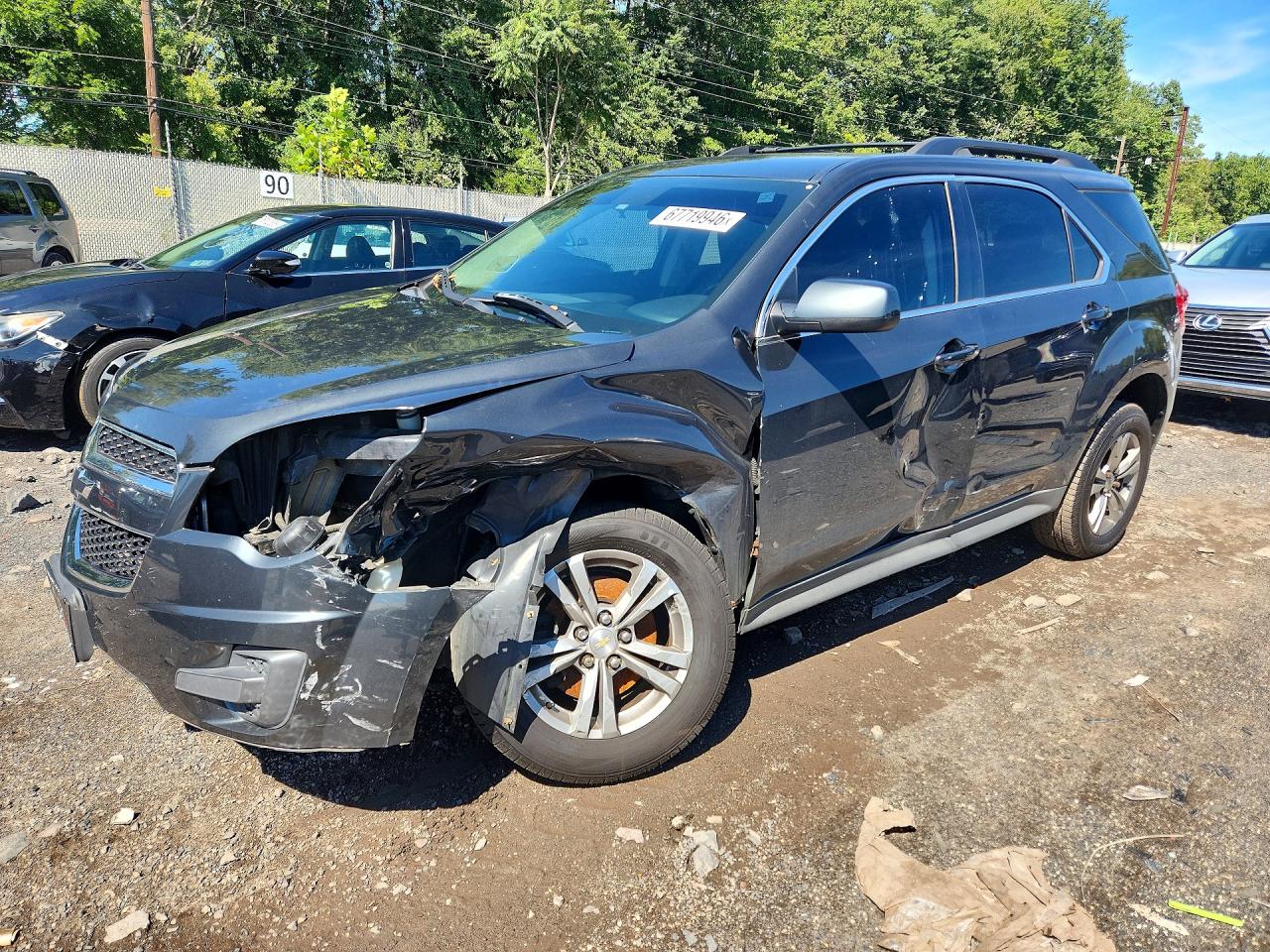 2013 CHEVROLET EQUINOX LT | 2GNFLEEK4D6244215 | UPCARS