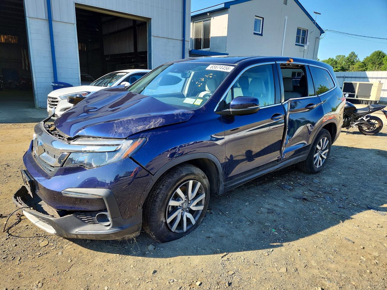 2022 HONDA PILOT EXL | 5FNYF6H59NB029526 | UPCARS