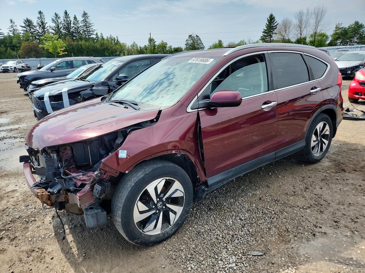 2015 HONDA CRV TOURING | 5J6RM4H98FL801119 | UPCARS