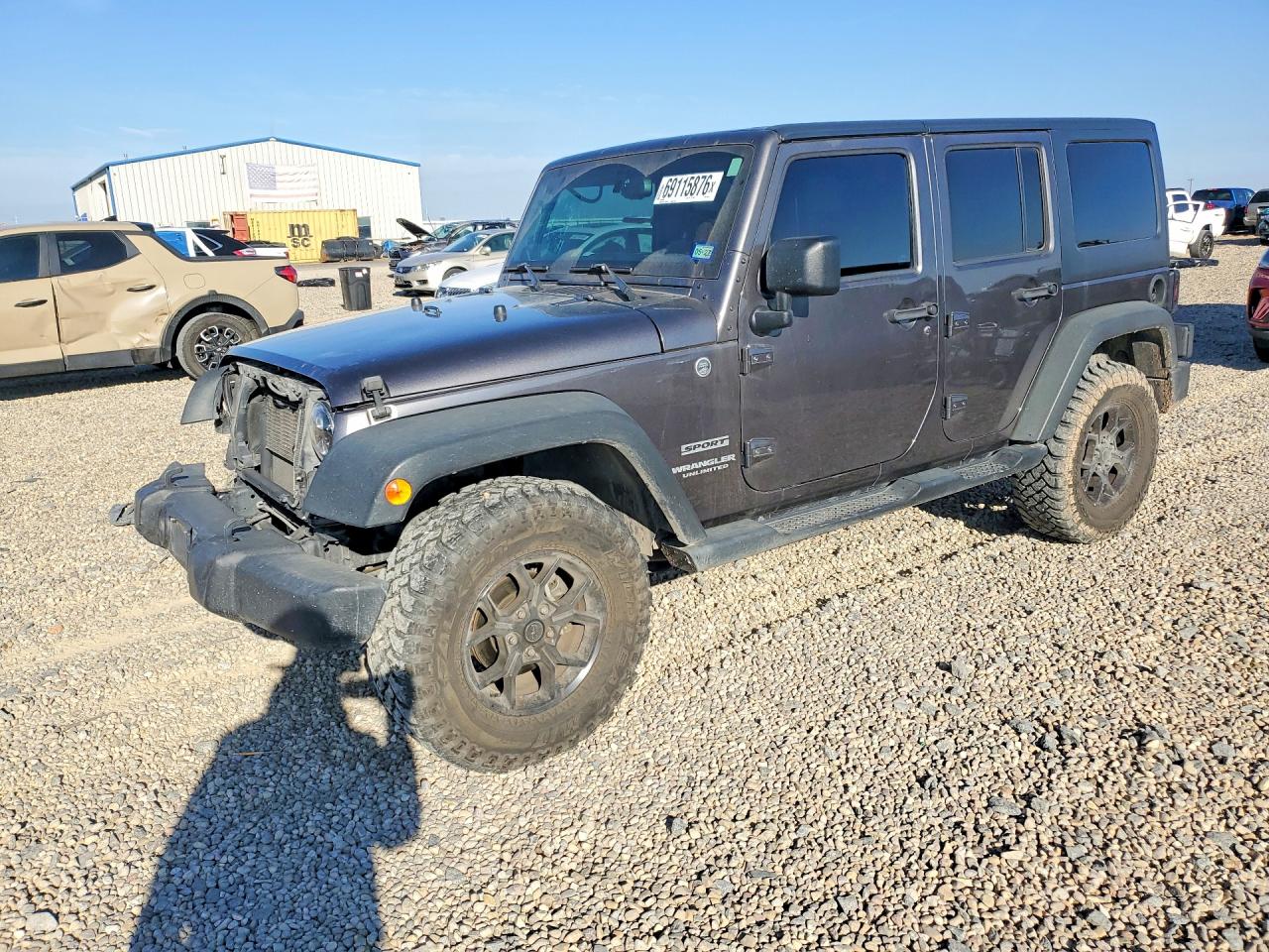 2014 JEEP WRANGLER SPORT | 1C4BJWDG6EL183412 | UPCARS