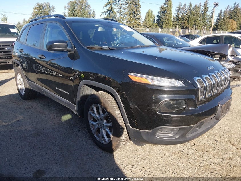 2017 JEEP CHEROKEE SPORT 4X4 | 1C4PJMAB2HW556144 | UPCARS