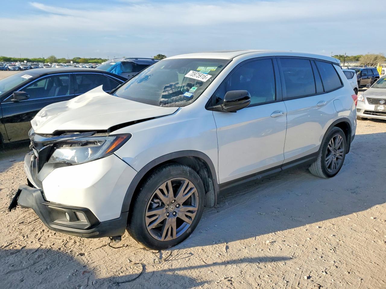 2020 HONDA PASSPORT EXL | 5FNYF7H56LB000505 | UPCARS
