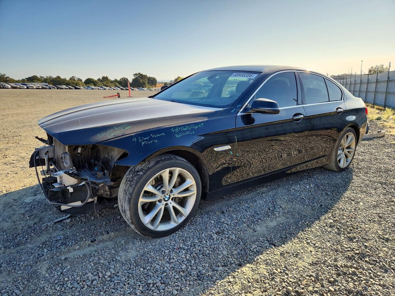 2014 BMW 5 SERIES D XDRIVE | WBAFV3C51ED684560 | UPCARS