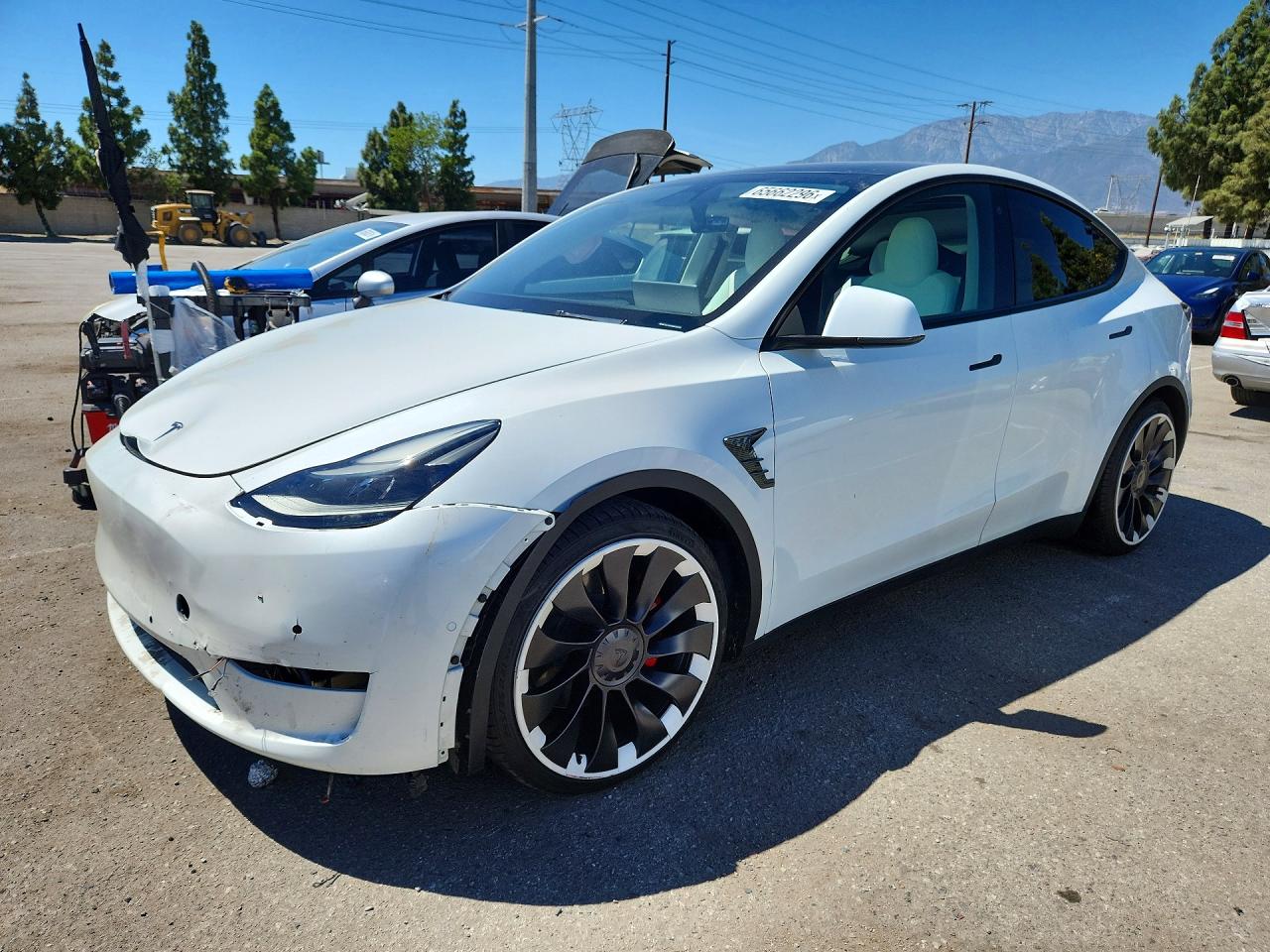 2022 TESLA MODEL Y | 7SAYGDEF8NF538346 | UPCARS