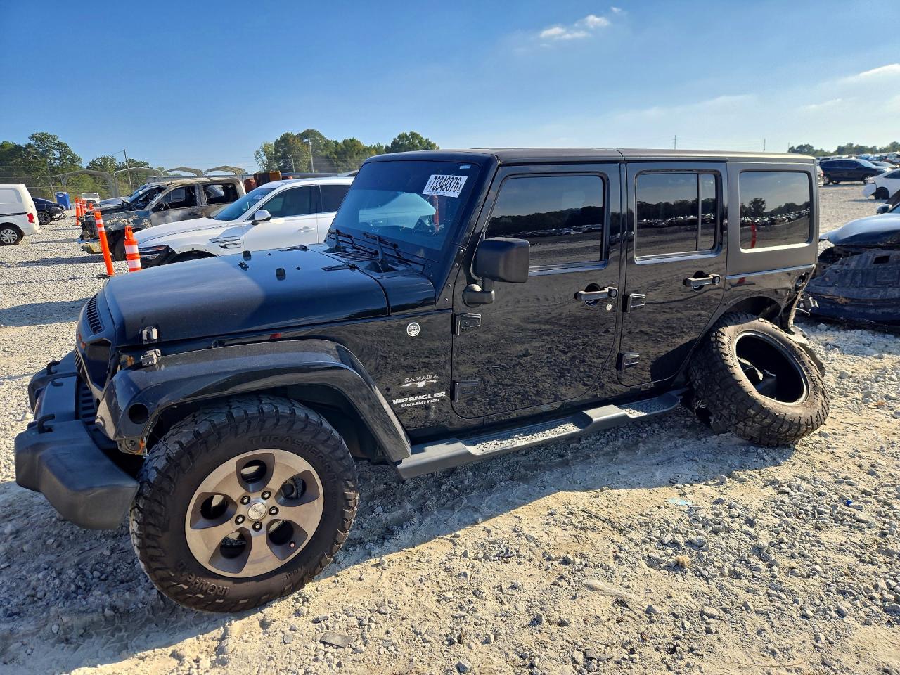 2017 JEEP WRANGLER SAHARA | 1C4HJWEG5HL616179 | UPCARS