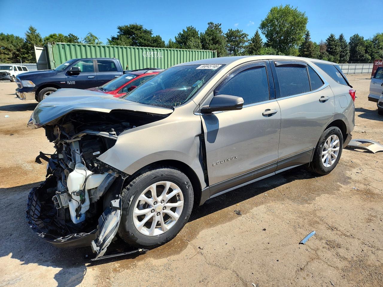 2018 CHEVROLET EQUINOX LT | 3GNAXJEV7JS638581 | UPCARS