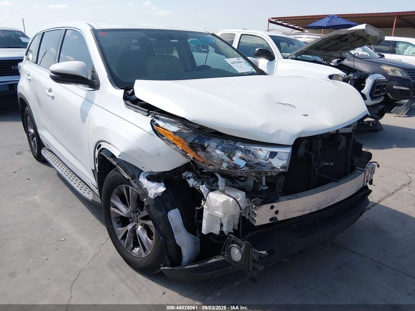 2016 TOYOTA HIGHLANDER LE PLUS V6 | 5TDZKRFH9GS178922 | UPCARS