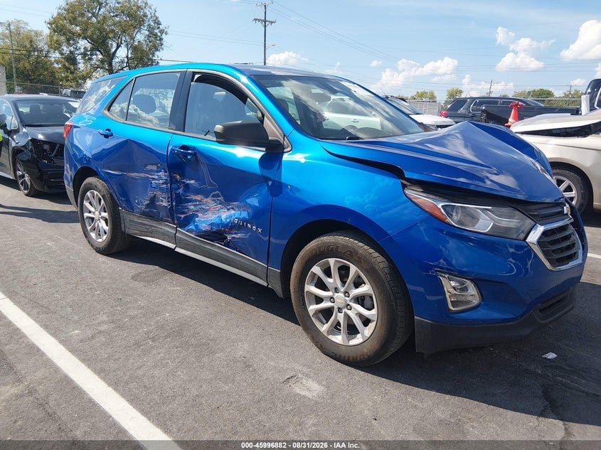 2019 CHEVROLET EQUINOX LS | 3GNAXHEV8KS630872 | UPCARS