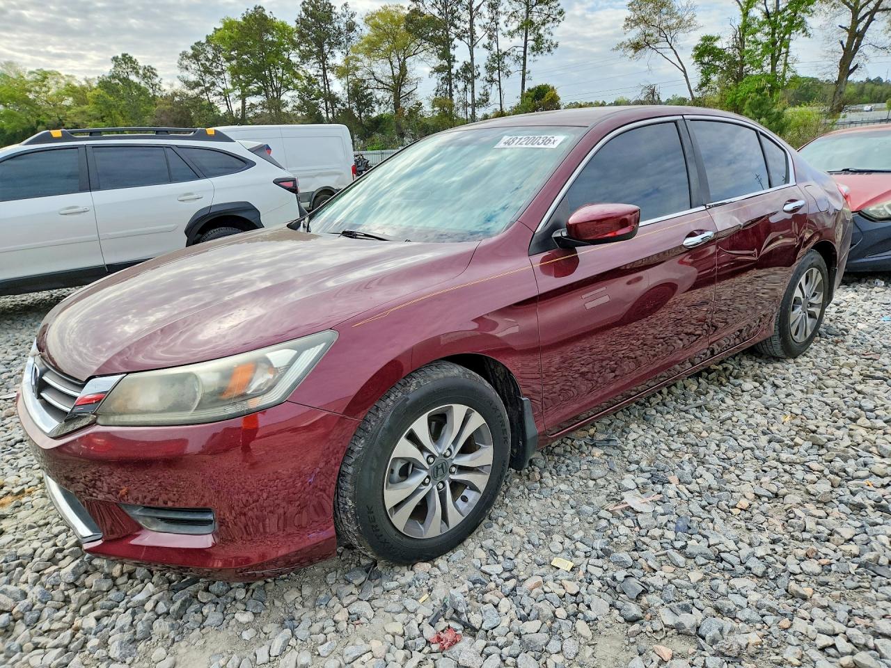 2014 HONDA ACCORD LX | 1HGCR2F36EA264200 | UPCARS