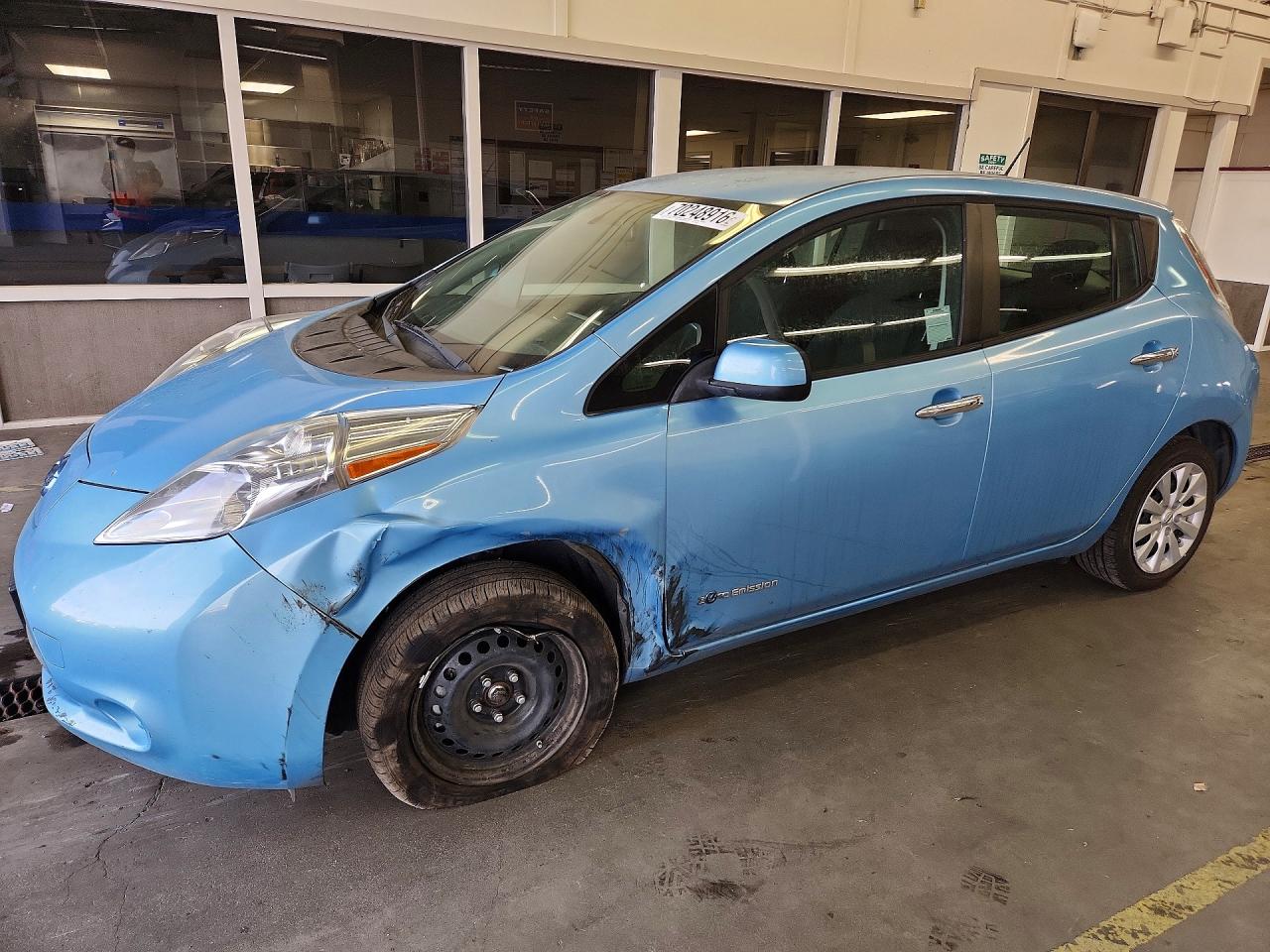2015 NISSAN LEAF S | 1N4AZ0CP4FC311060 | UPCARS